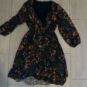 Italian colorful short dress medium size.